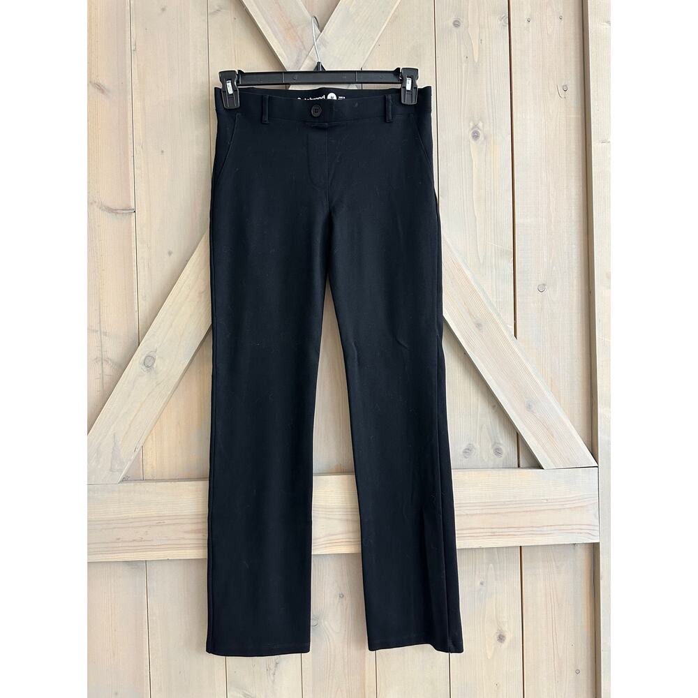 Betabrand beta brand black straight leg Classic Dress Yoga pants women m retired